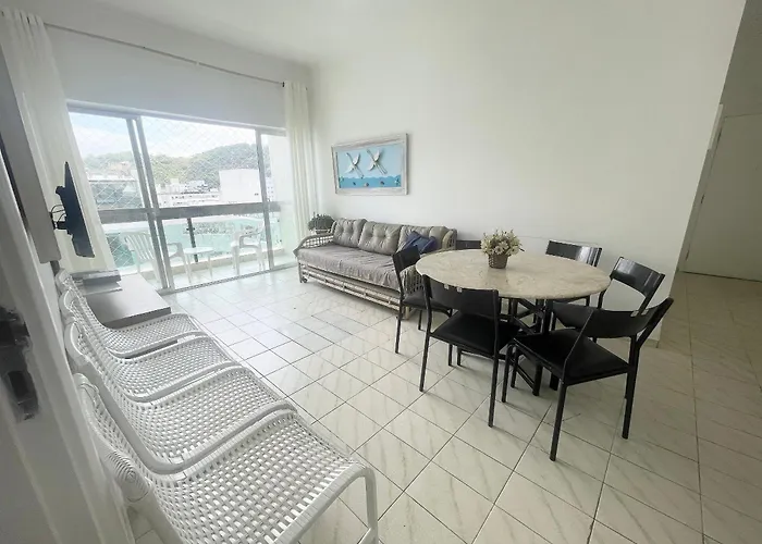Pe Na Areia: 3 Dorms Com Vista Deslumbrante Apartamento Guarujá